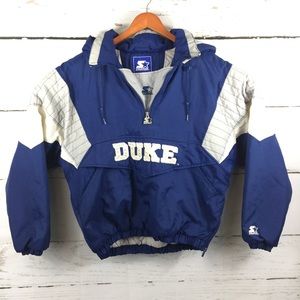 duke pullover starter jacket